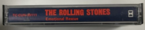 The Rolling Stones Emotional Rescue Music Cassette Tape TC-CUN-39111 RSR 1980 OG - Picture 11 of 24