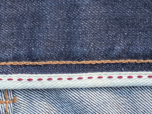 Neu mit Etikett LL Bean 1912 Selvedge Herrenjeans weiß Eiche Kegel limitierte Auflage Redline 38 x 30 - Bild 11 von 20