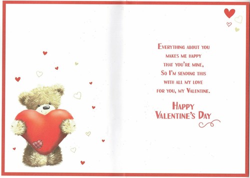 HUSBAND ~ So Lucky I Found You! - LARGE Quality VALENTINE'S DAY CARD Valentines - Picture 2 of 4