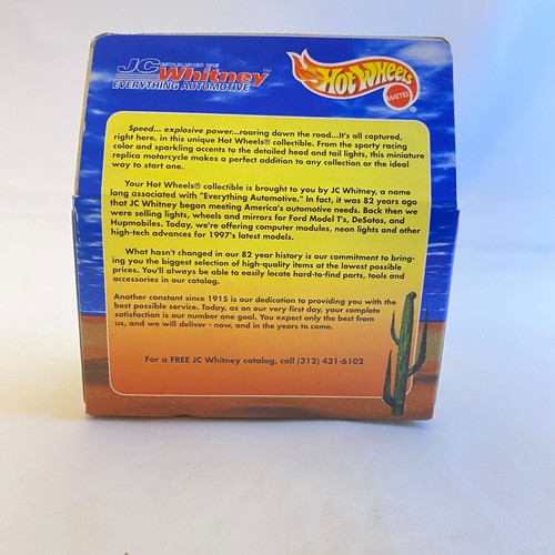 #6133 JC Whitney motorcycle Hot wheels 1999 - Picture 4 of 5
