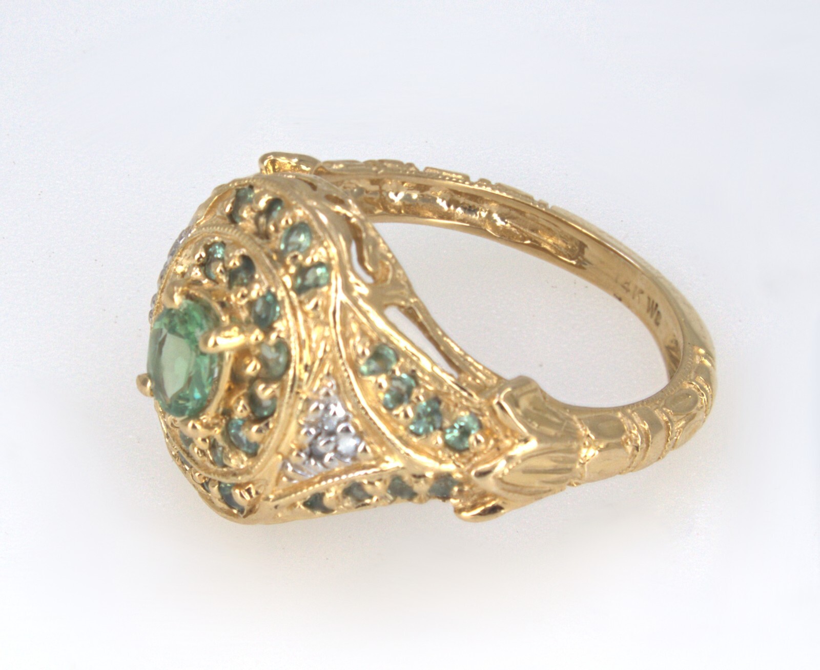 Alexandrite, 14K Yellow Gold Ring - image 9