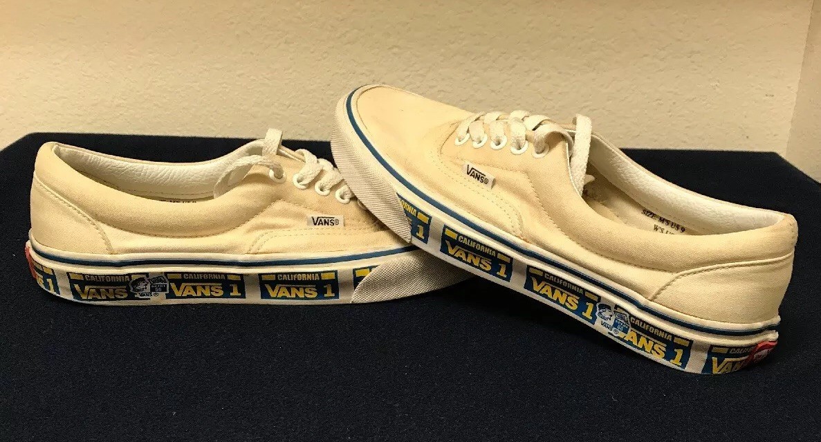Vintage Vans shoes Mens 9 Women’s 10.5 Retro California Unisex Beige VERY RARE Vintage Vans shoes Mens Mens Mens 9 Women’s 10.5 Retro California Unisex Beige VERY RARE 2397fb