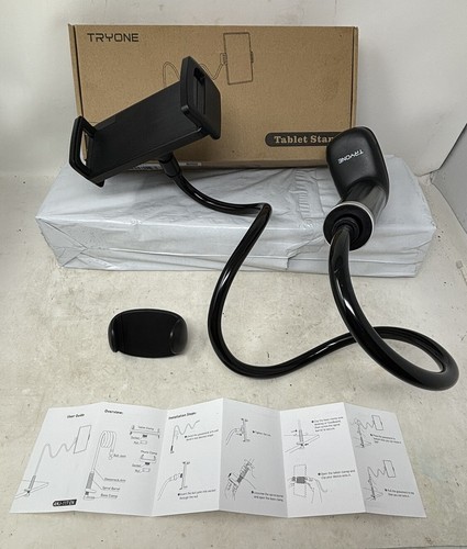Support de téléphone portable col de cygne TRYONE ANJ-117 support de lit de bureau flexible neuf - Photo 2 sur 9