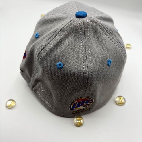 X Rusty Wallace Last Call NASCAR Hat 2005 Penske #2 Miller Lite Chase Flex - Picture 4 of 12