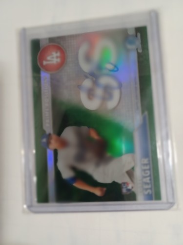 2016 Corey Seager rc Bowman Chrome Auto Prime Positions #19/99 refractor - Bild 2 von 9