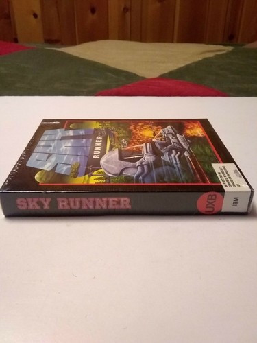 Sky Runner Cascade Games UXB 1986 PC Game DOS 3.5" - New. Sealed. - Picture 7 of 9