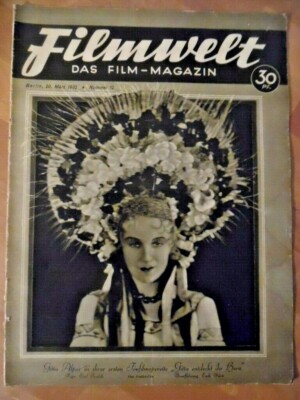 FILMWELT 12 - 20.3. 1932 Gitta Alpar Julius Falkenstein Lee Parry Pat & Patachon