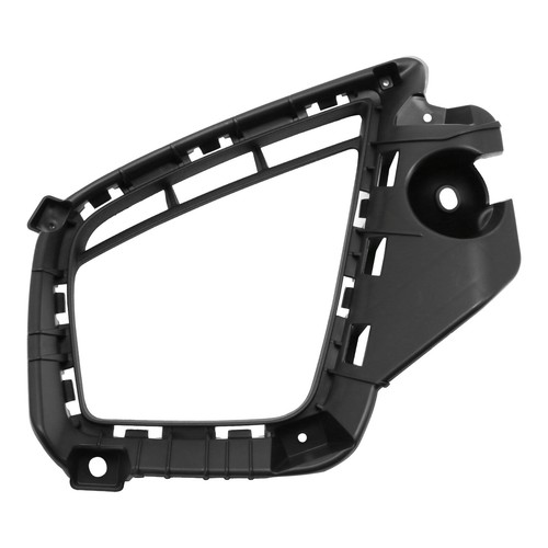Front Bumper Matte Black Headlight Moldings Fit 2022 2023 Hyundai Tucson Pair - Picture 7 of 12