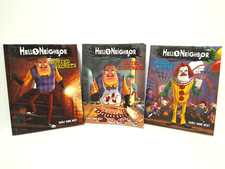 Hello Neighbor - Buried Secrets, Walking Nightmare, Puzzle Masters Book lot!
