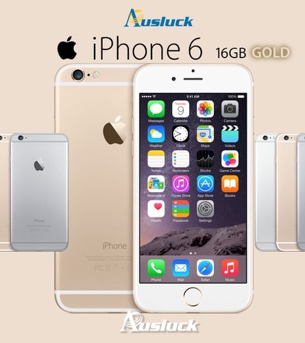 APPLE iPHONE 6 16GB "GOLD" A1586 UNLOCKED BRAND NEW SEALED "AUSLUCK" - Picture 2 of 3