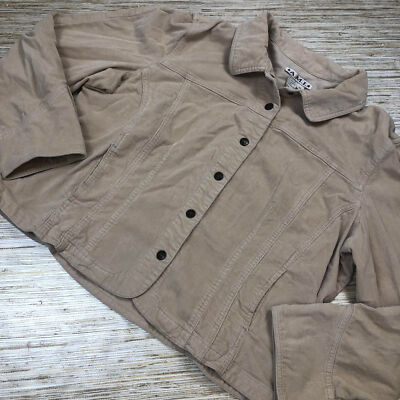 2919 A.M.I Corduroy Jacket Blazer Retro western TAN size XL