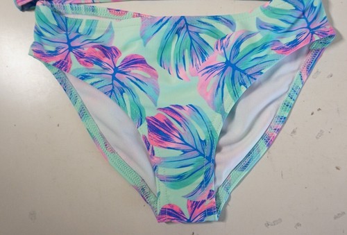 THE CHILDREN'S PLACE GIRLS OMBRE LEAF 3 PC SWIMSUIT NEON SOFT MINT MEDIUM NWT!! - Picture 5 of 5