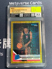 2019-20 Panini Donruss Gold Infinite Rated Rookie Terrance Mann GBTC9.5 /10