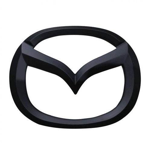 Front Lower Grille Gloss Black Cover W/ Logo For Mazda BT-50 TF 2020-2022 Pickup - Picture 2 of 9