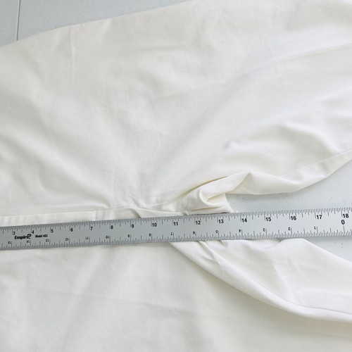 Chico's Pants Women’s 2.5 US 14 White Secret Stretch Straight Leg Alabaster - Picture 11 of 12