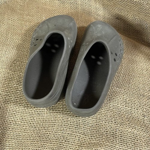 CROCS Brown Kids Slip On Clog Casual Shoe Sandal Rubber Shoes Sz 12 C 13 - Picture 8 of 10