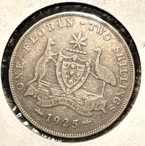 Australia 1925 florin KM 27 F - Picture 2 of 2