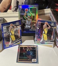 2019-2024 Myles Turner Panini Blue Velocity / Holo’s / Refractor. 4 Card Lot.