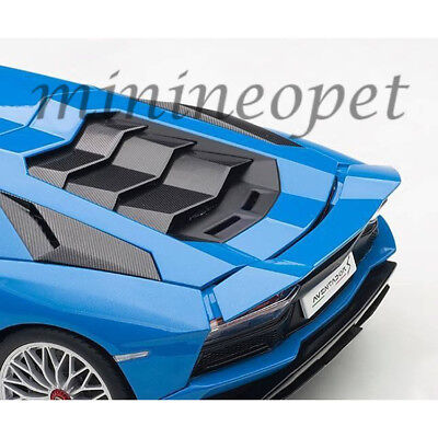 AUTOart 79134 LAMBORGHINI AVENTADOR S 1/18 MODEL BLU NILA AUTOart 79134 LAMBORGHINI AVENTADOR S 1/18 MODEL BLU NILA