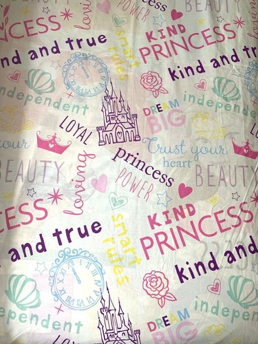 Disney Princesses Reversible Duvet Cover #Princess Power Twin Duvet Cover Ariel - Picture 8 of 11