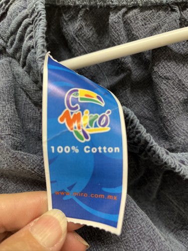 Pantalones cortos ligeros con cordón cintura para hombre grandes azul terra miro cozumel - Imagen 5 de 9
