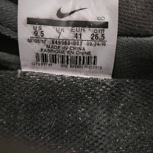 Nike Wmn Air Max 2017 Black Silver Womens Size 9.5/Mens Size 8 - Picture 6 of 6