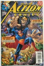 Action Comics #814 (June 04') VF+ (8.5) vs Darkseid/ Reis Art/ Art Adams Cover