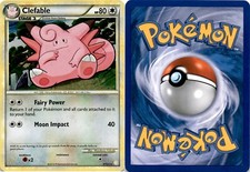 2010 Pokemon, HeartGold SoulSilver, #3/123 Clefable, Holo Rare