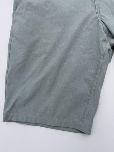 Volcom Chino Shorts Mens 28 Gray Skater Grunge Stretch Casual Classic Comfort - Picture 3 of 14