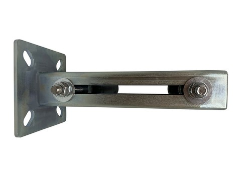 Verstellbare Schiebetorführungsrollen 6" schwarz oben verschraubt Universal Torführungen - Bild 6 von 7