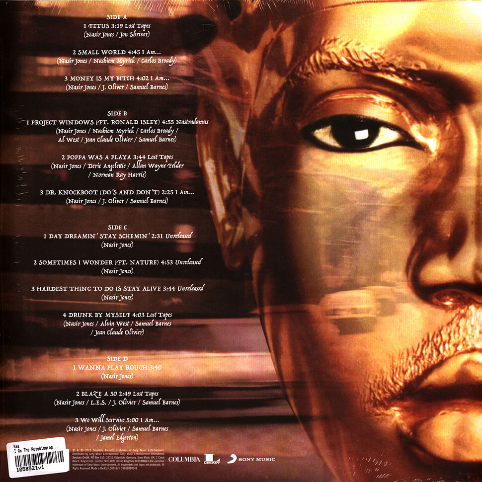 Nas - I Am The Autobiography Bootleg Black Friday Record S (1999