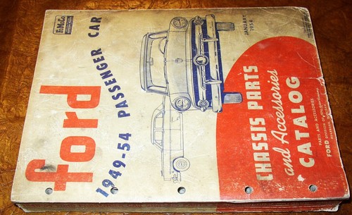 1949 1950 1951 1952 1953 1954 Ford Parts Catalog Sunliner Crestline Victoria etc - Picture 3 of 4