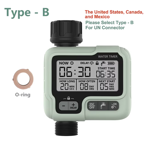 HCT-322 Automatic Water Timer Garden Digital Irrigation Machine Intelligent Spri - Picture 11 of 14