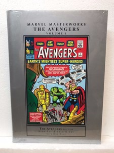 MARVEL-MASTERWORKS-AVENGERS-VOL-1-1-10-Hardcover-HC-NEW-MSRP-50