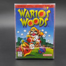 Nintendo NES Wario's Woods Brand New Factory Sealed NICE!!