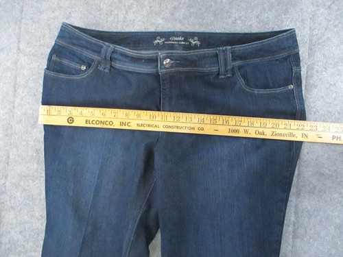 CJ Banks Jeans Damen 18W PLUS Blau Denim Moderated Curvy Fit Retro 38x26 - Bild 12 von 17