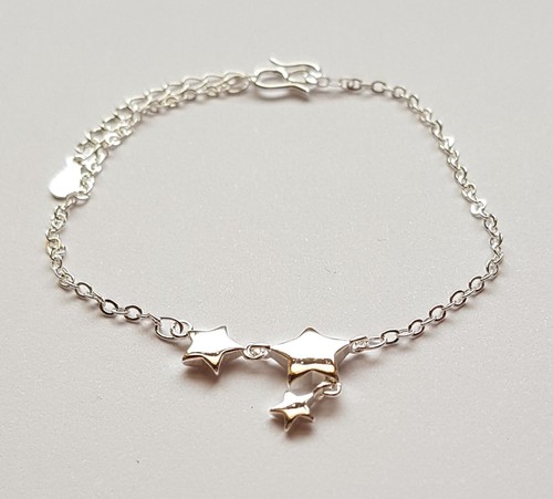 Kids Children Girls Sterling Silver Ankle Chain Bracelet Anklet - Picture 4 of 13