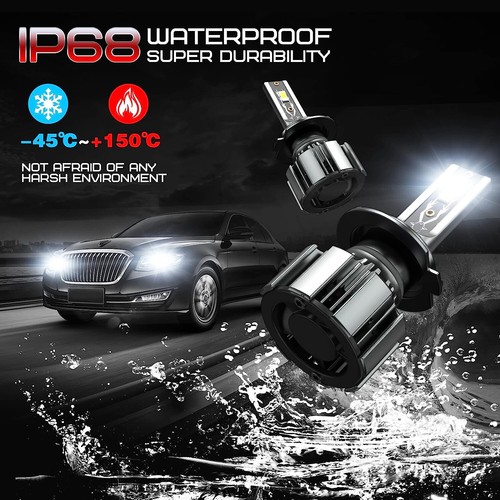 MODIGT LED Headlight Bulb Kit Globes H7 for Holden Captiva CG SUV 2.4 2011-2018 - Picture 7 of 13
