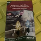 Adams All Purpose Light Clips 100 Holiday Lights Uses Include String or Rope