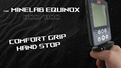 Minelab Equinox 600 800 Comfort Grip Hand Stop -BLACK-