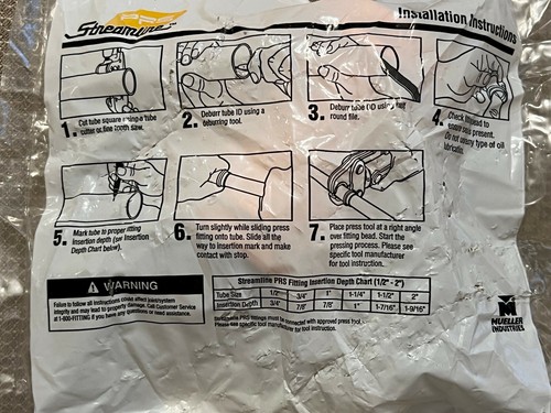 NEW Streamline® PRS™ PF-40107 Copper 2” x 2” x 1/2” Reducing Tee Press Fitting - Picture 5 of 8