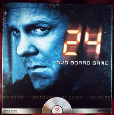 24 BOARD GAME by Pressman (DVD) - NEW Factory Sealed