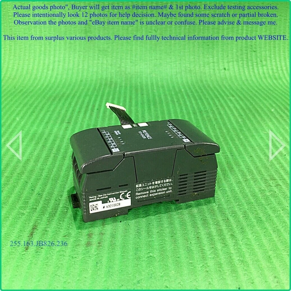 Keyence KV-E4XR, Input Output module PLC as photos, sn:RANDOM, LAST, FedExDHL. - Image 4 of 4