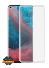 For Motorola Moto Edge Clear Transparent Hybrid Rubber Gummy TPU Case Cover