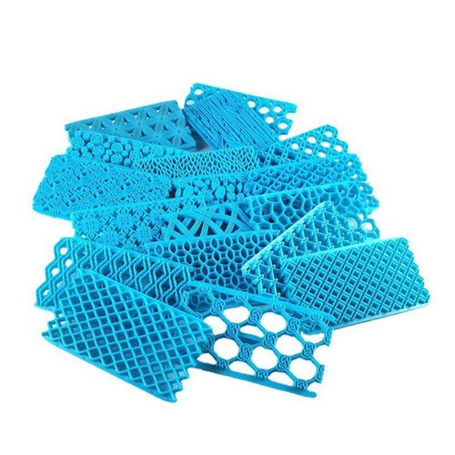 Kuchenprägung Kunststoff Schablonenformen - Dekorieren Gebäckschneider Werkzeuge Fondant - Bild 2 von 11