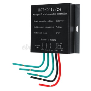 DC 12V/24V MAX 1000W Wind Turbine Generator Charge Controller Regulator