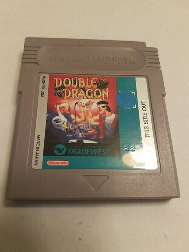Double Dragon (Nintendo Game Boy, 1990) Authentic GB CART ONLY TESTED GameBoy - Foto 1 di 2