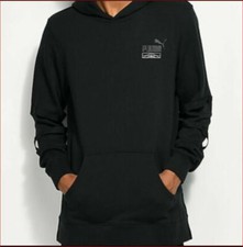 PUMA men jacket hoodie black 575549 L MSRP 150