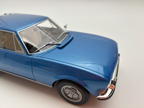 Bos 1:18 Peugeot Break Riviera Blue 1971 Resin car model - Picture 7 of 11