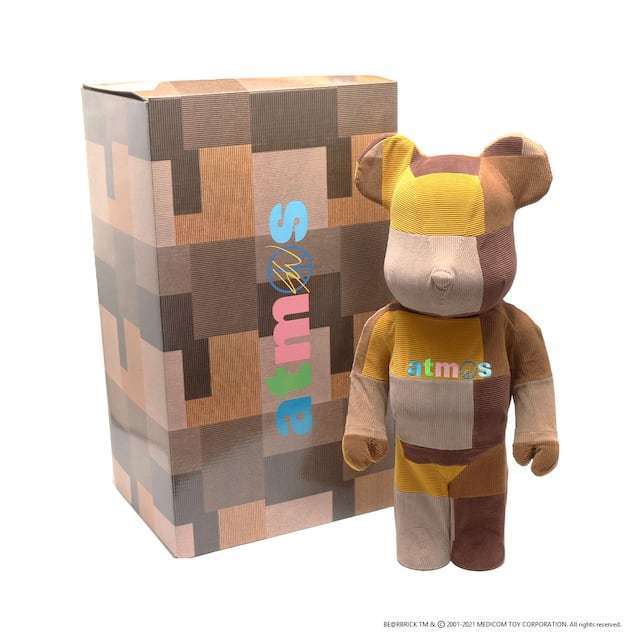 メーカー直売所 BE@RBRICK atmos x Sean Wotherspoon 1000% Bearbrick MEDICOM その他